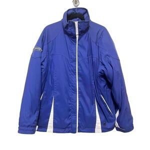 VTG SPYDER Jacket Men’s Large Blue Ski Snowboarding Winter Coat Outdoor
